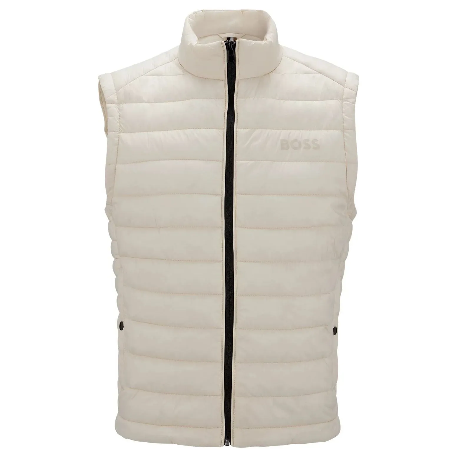 BOSS PACKABLE GILET WITH TONAL LOGO