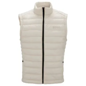 BOSS PACKABLE GILET WITH TONAL LOGO