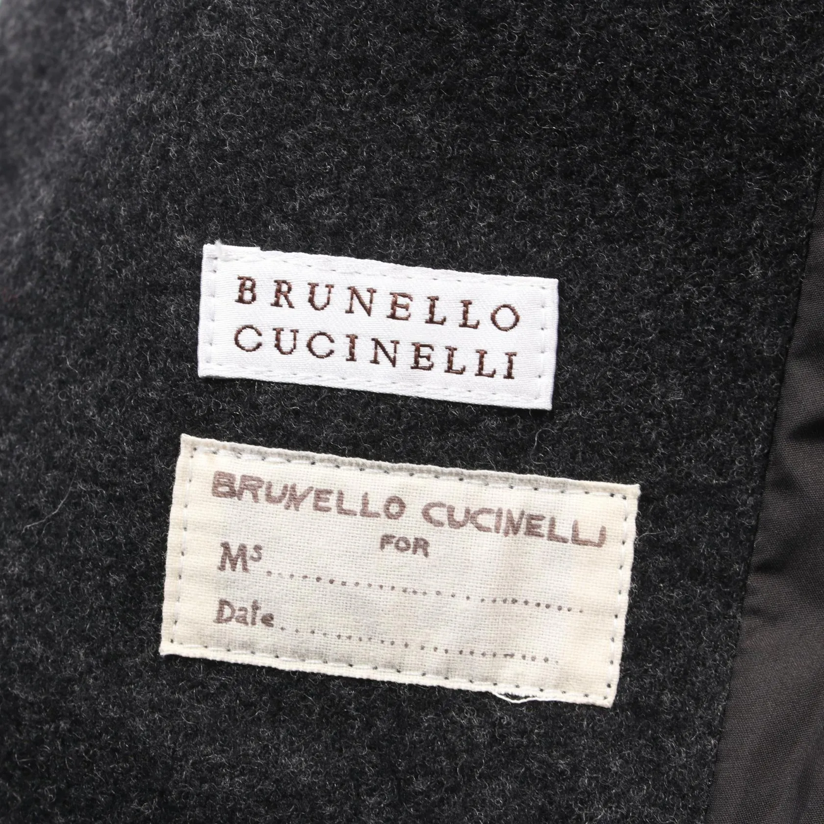 Brunello Cucinelli Wool Cashmere Silk Outerwear