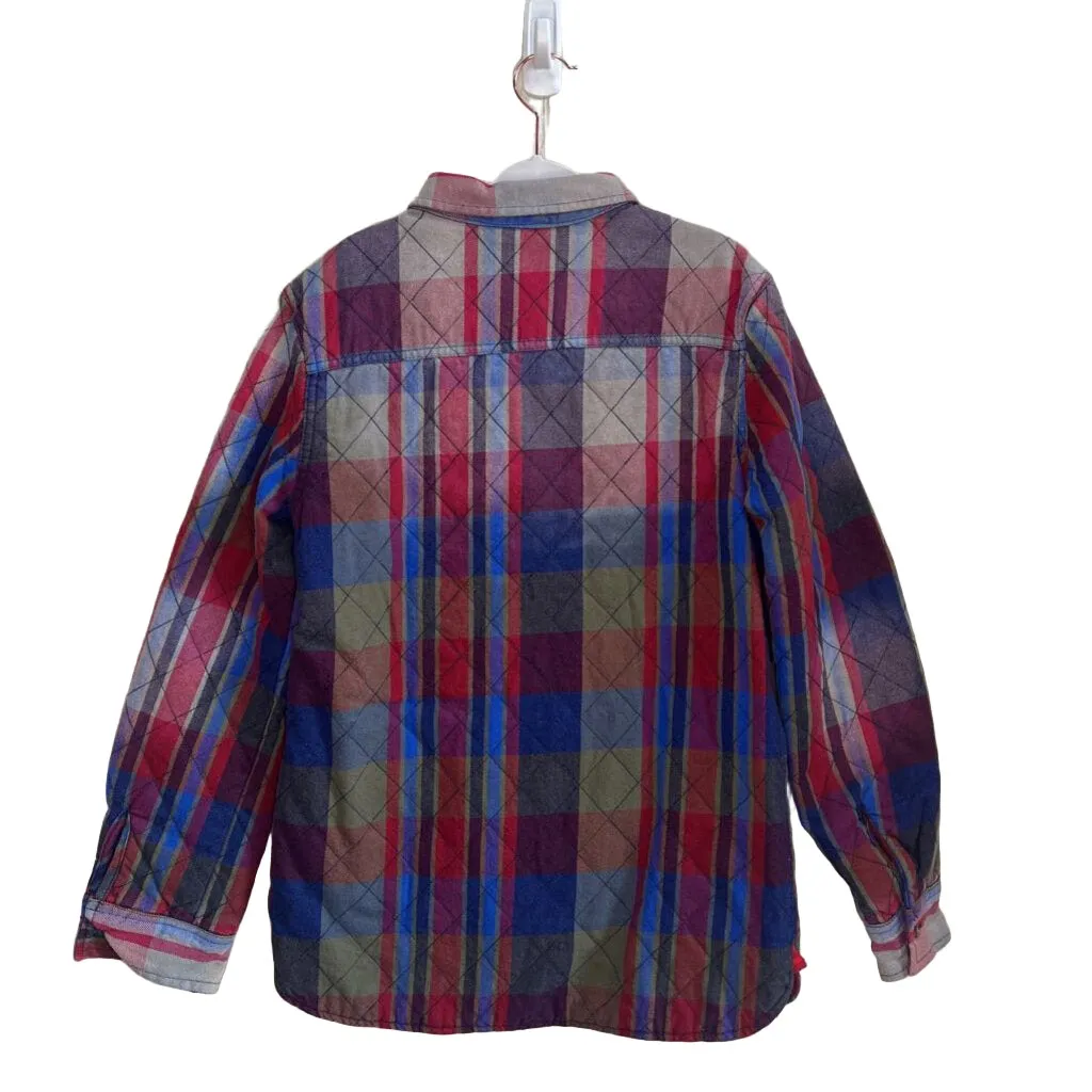 Flannel Button Down Jacket
