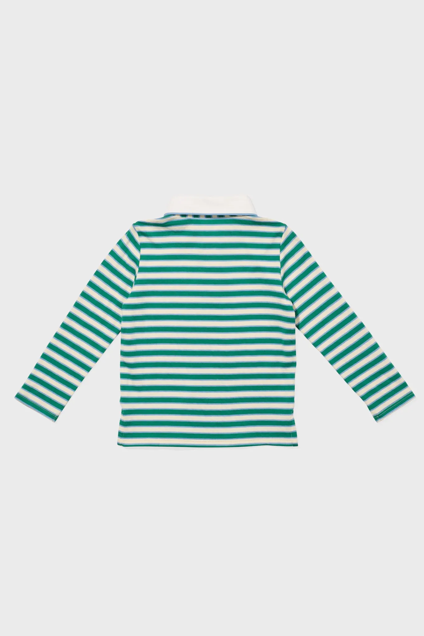 Foliage Rugby Stripe Parker Polo