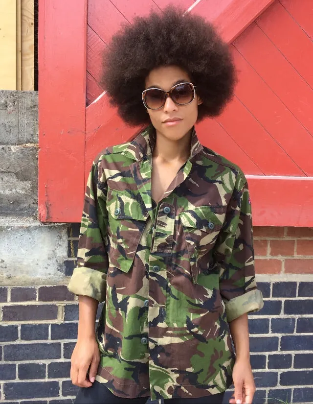 'Go Your Own Way' Green Camo Jacket