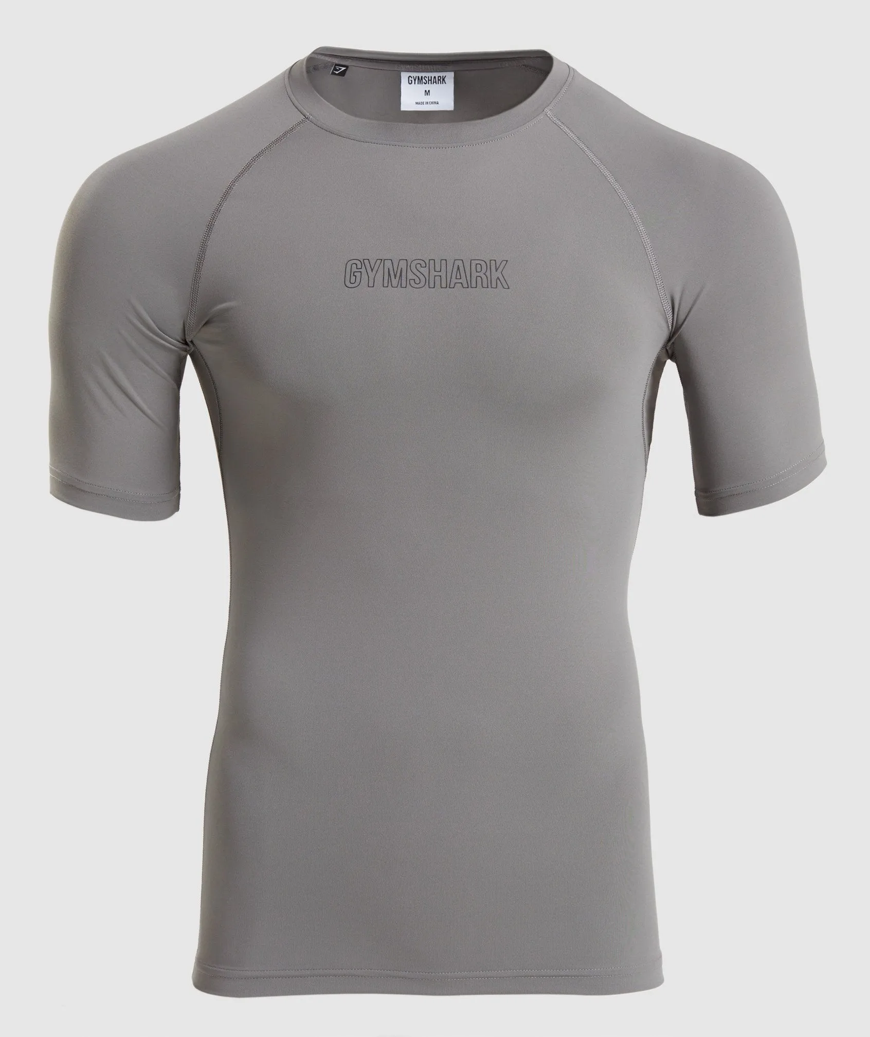 Gymshark Combat Rashguard - Smokey Grey