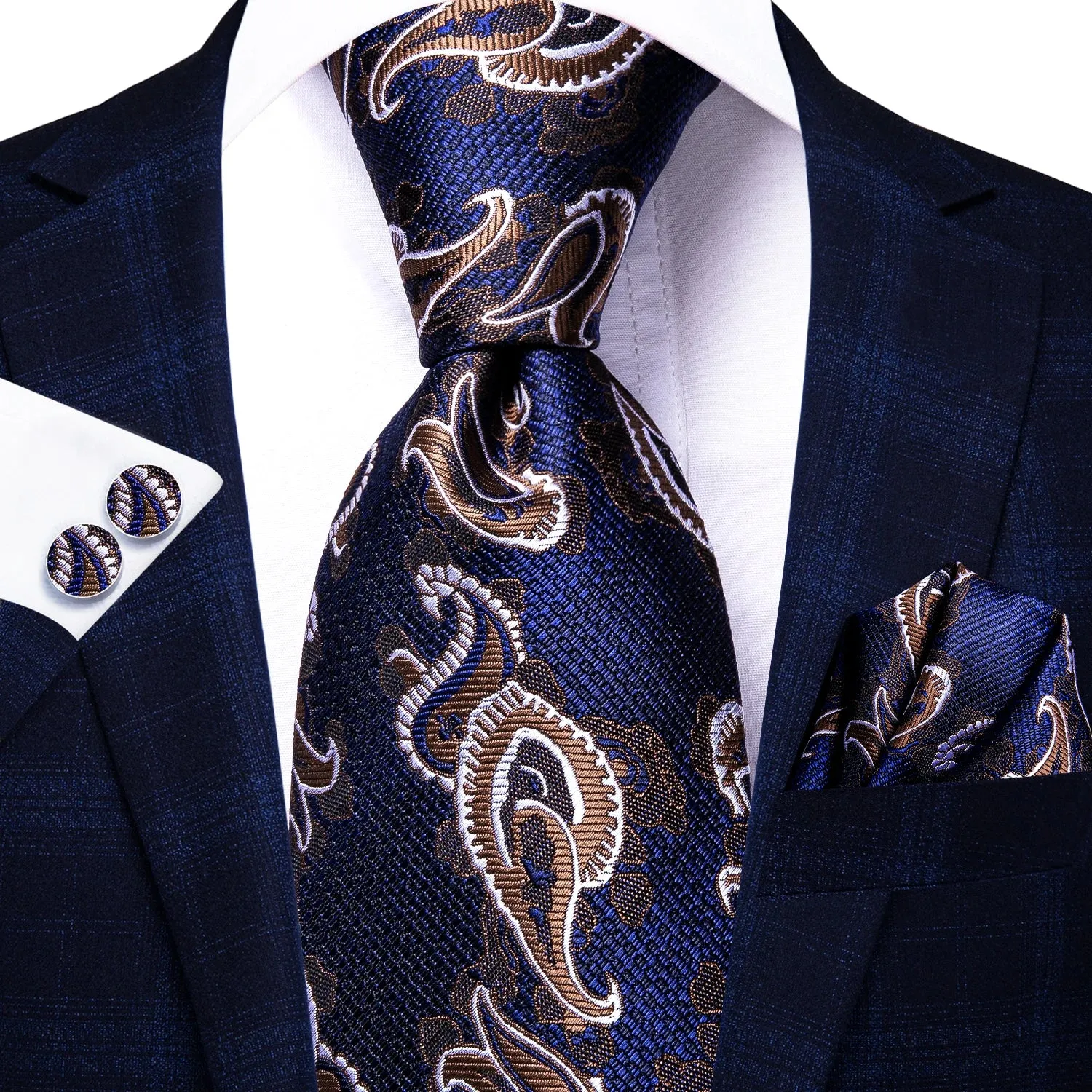 Hi-Tie Red Fashion Business Striped 100% Silk Men's Tie NeckTie 8.5cm Ties for Men Formal Luxury Wedding Quality Gravata