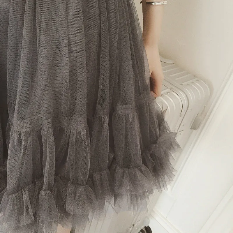 Korean fashion vest skirt dress two-piece outfit  AD0007