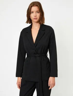 KOTON Women Clothing- Women Jackets Black Ah