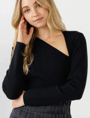 Long Sleeve Cut Out Top