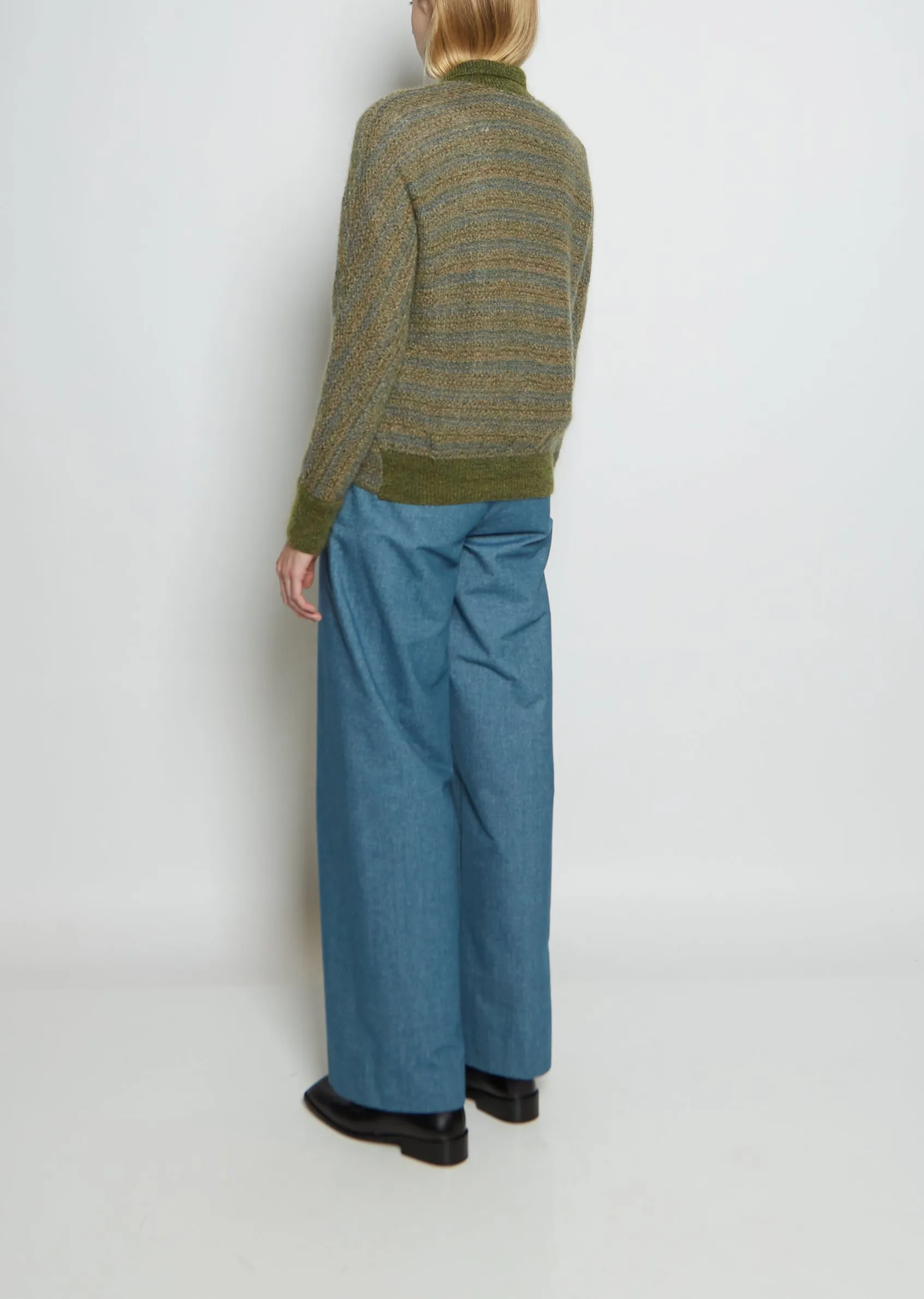 Mohair & Wool Blend Craftwork Shirt