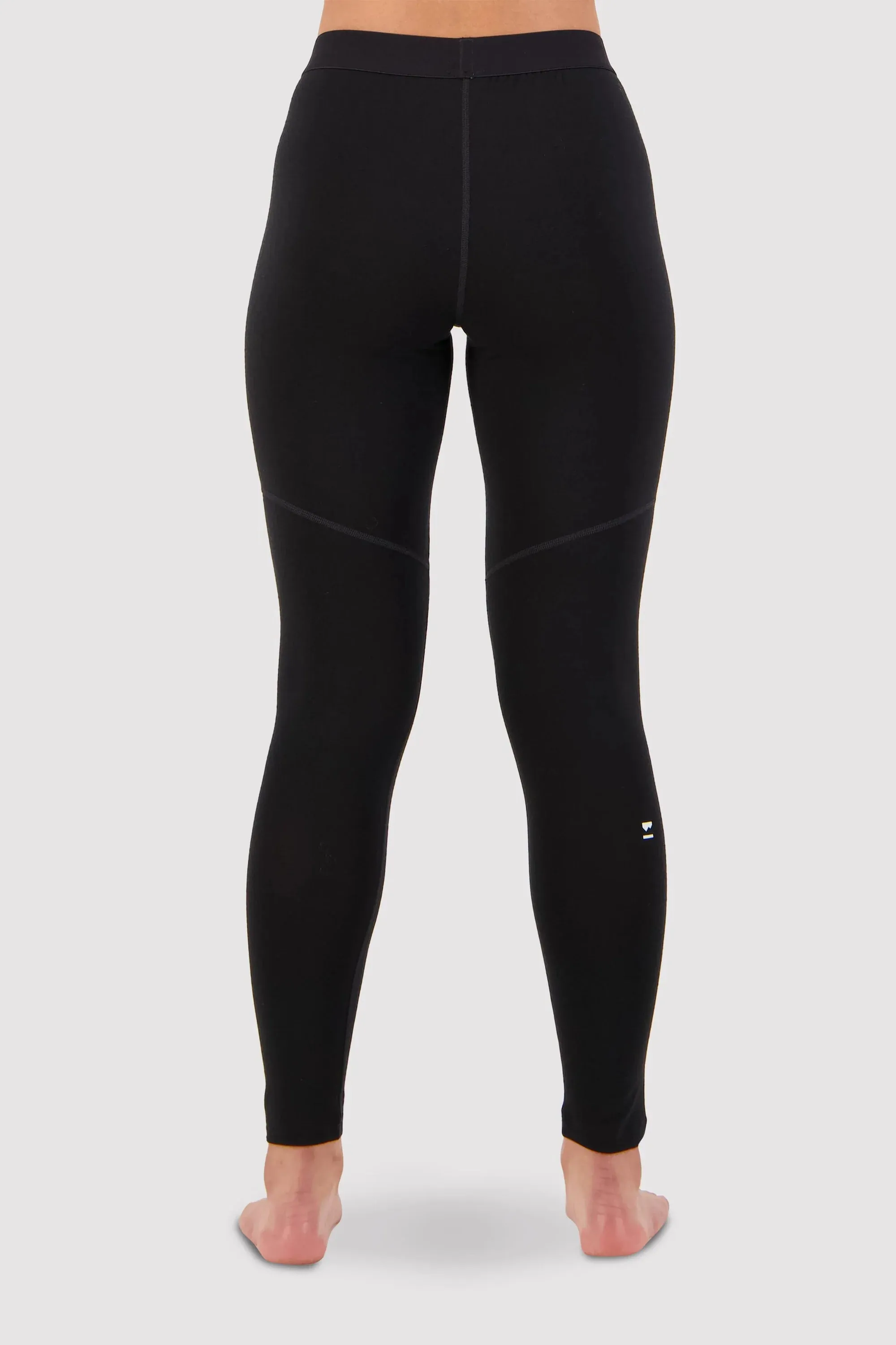 Mons Royale Cascade Flex 200 Legging Womens Logo Black