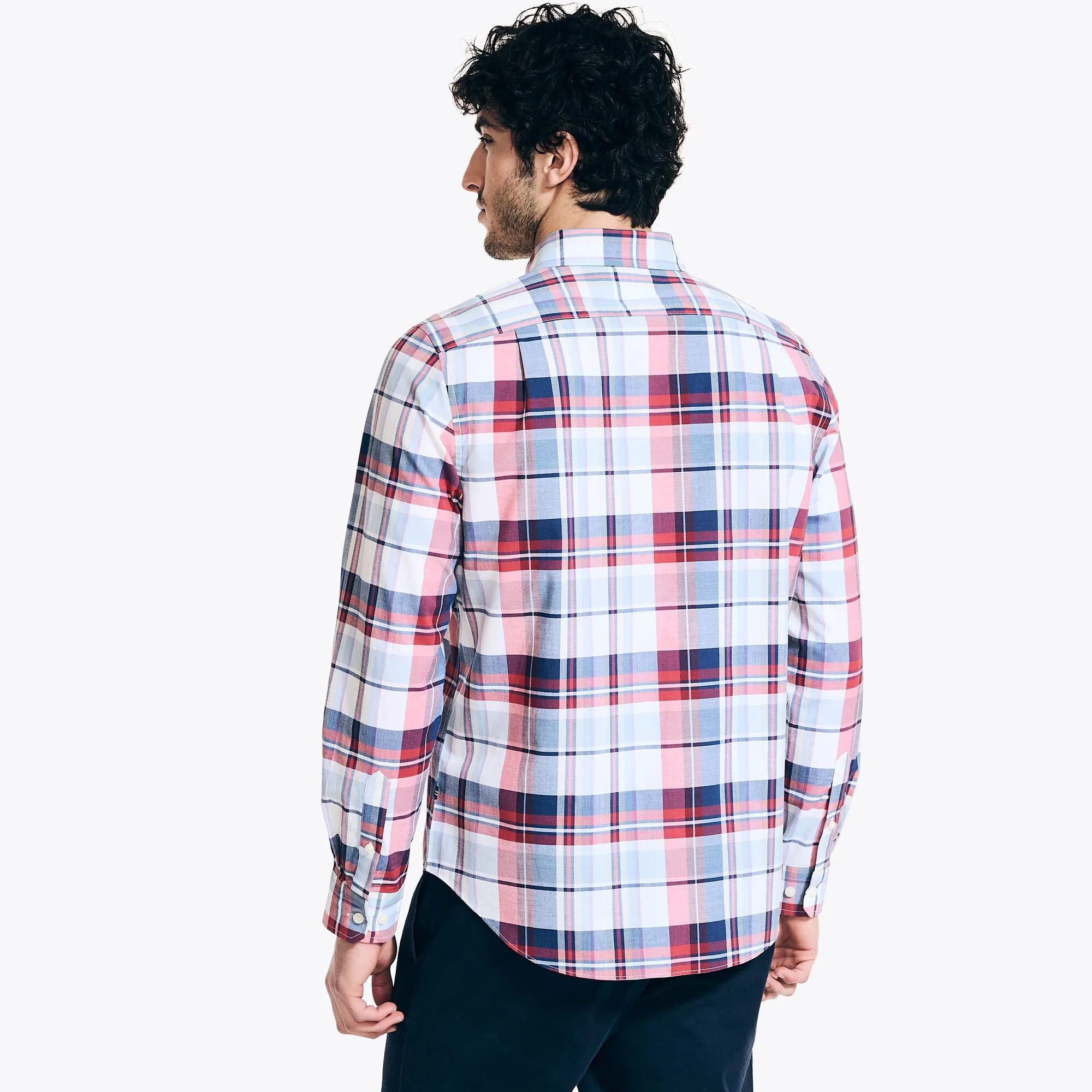 Nautica Men's Sustainably Crafted Plaid Shirt