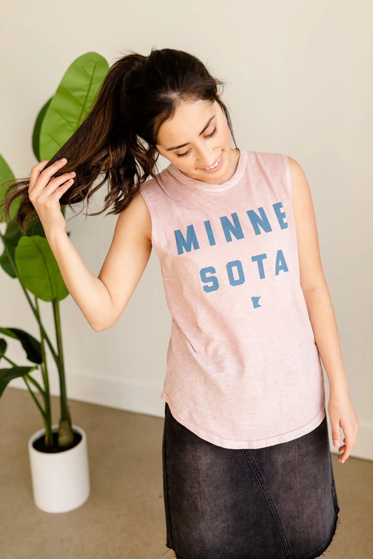 Sota' Roseau Blush Pink Tank - FINAL SALE
