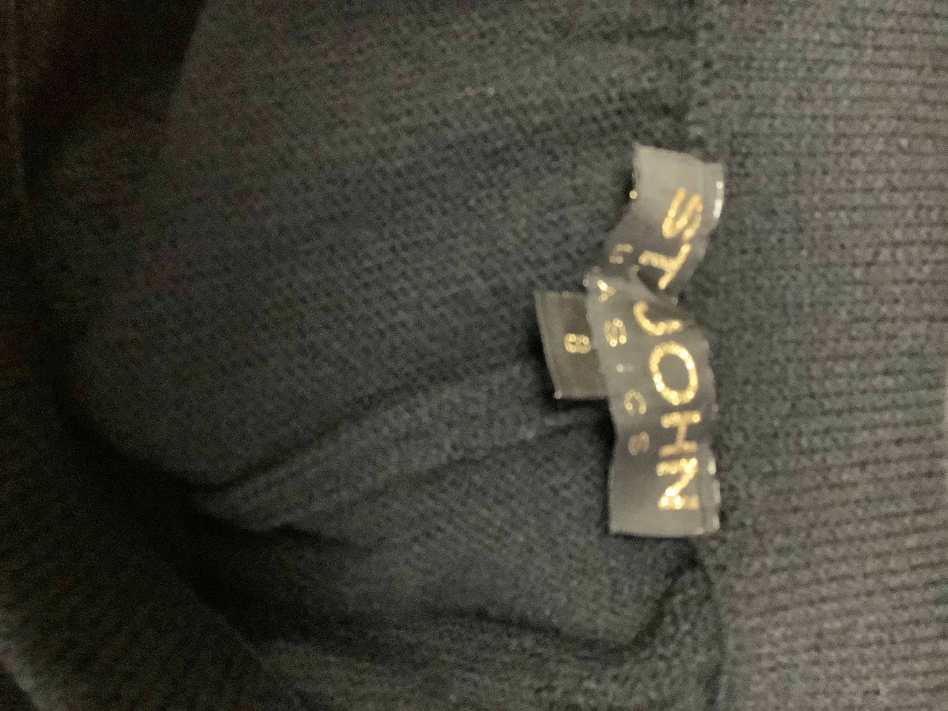 St. John Pant Black Knit Elastic Waist Size: 8