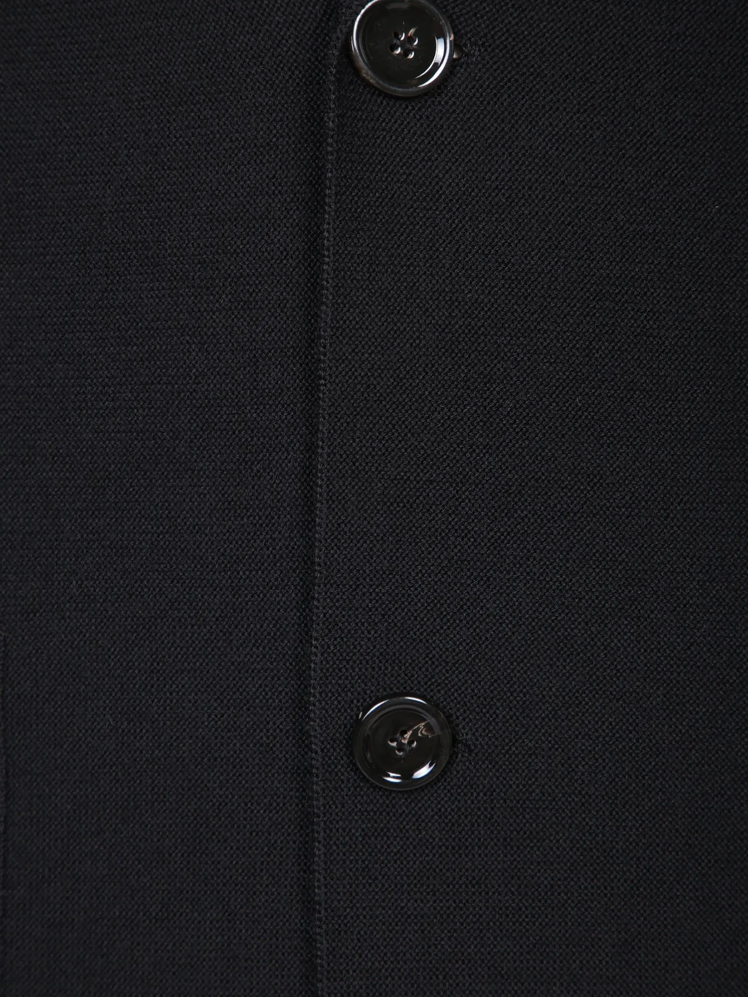 Wool and Cashmere Black Cardigan