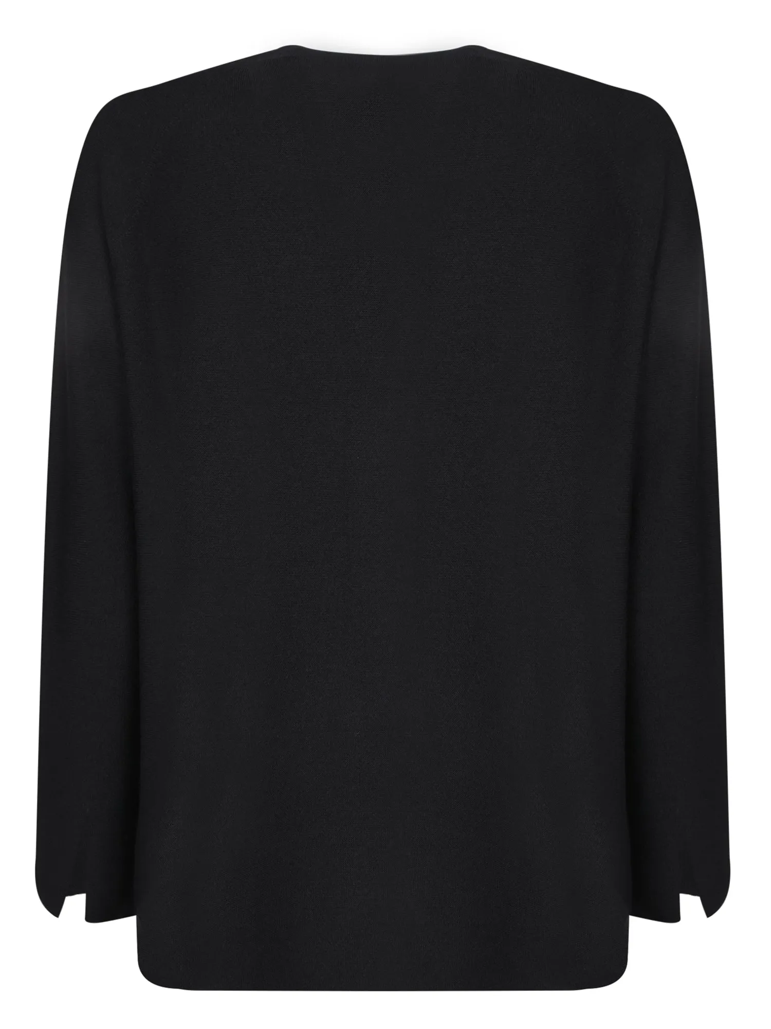 Wool and Cashmere Black Cardigan